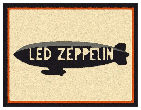 Візуалізація килима «Led Zeppelin»