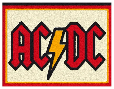 Візуалізація килима «AC/DC»