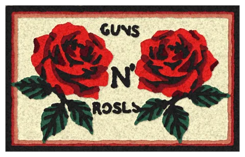Візуалізація килима «Guns N’ Roses»