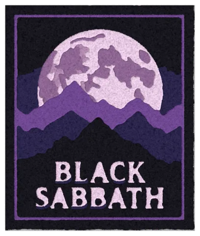 Візуалізація килима «Black Sabbath»