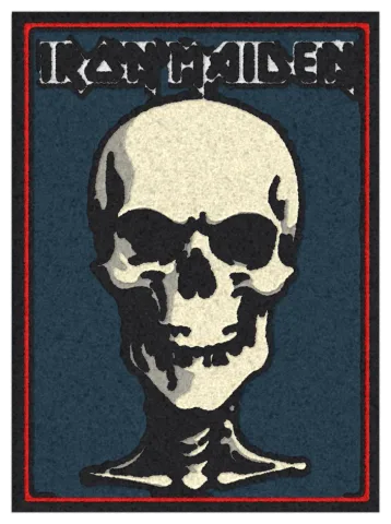 Візуалізація килима «Iron Maiden»