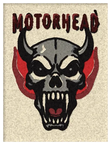 Візуалізація килима «Motörhead»