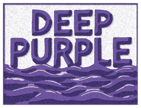 Візуалізація килима «Deep Purple»