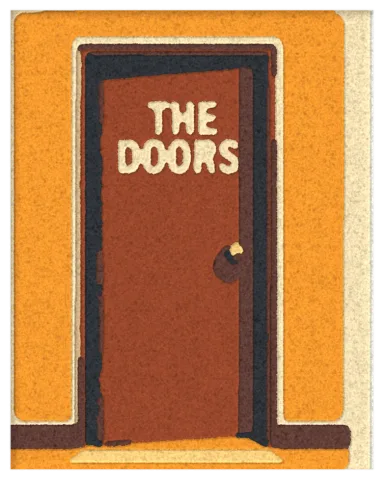 Візуалізація килима «The Doors»