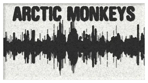 Візуалізація килима «Arctic Monkeys»