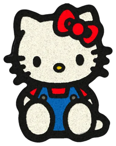 Візуалізація килима «Hello Kitty»