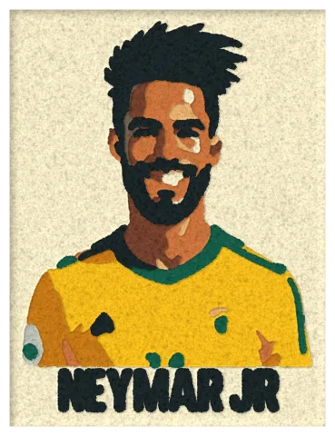Візуалізація килима «Neymar»