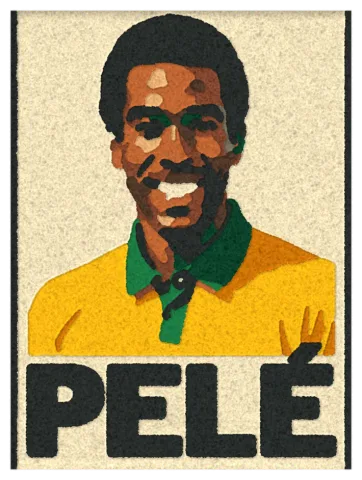 Візуалізація килима «Pelé»