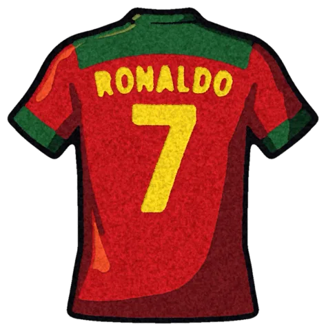 Візуалізація килима «Футболка RONALDO 7»