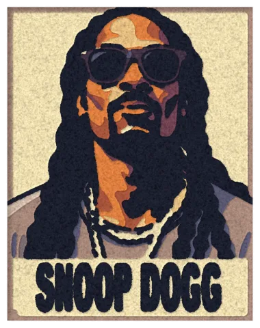 Візуалізація килима «Snoop Dogg»