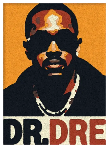 Візуалізація килима «Dr. Dre»