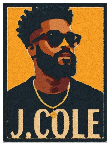 Візуалізація килима «J. Cole»