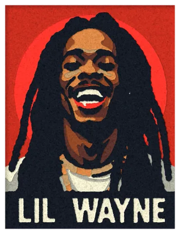 Візуалізація килима «Lil Wayne»