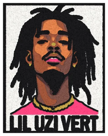Візуалізація килима «Lil Uzi Vert»