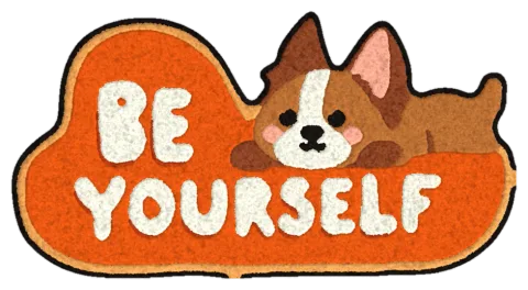 Візуалізація килима «BE YOURSELF»